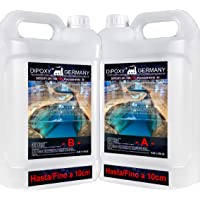 Los mejores  - 15-84 kg Resina epoxi 2C- hasta 10 cm- DIPOXY-2K-700PRO- Epoxy dos componentes Resina epoxi transparente para mesa…